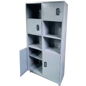 Biblioteca con cabinetes